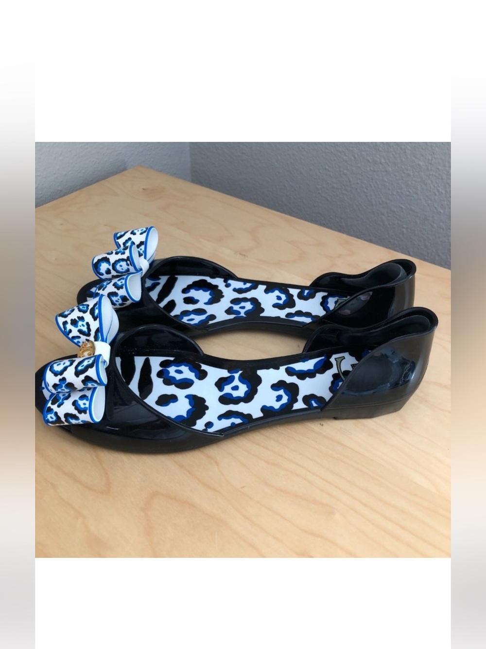 JUST CAVALLI Jelly D'Orsay Flats Made In Italy
- - Picture 3 of 10